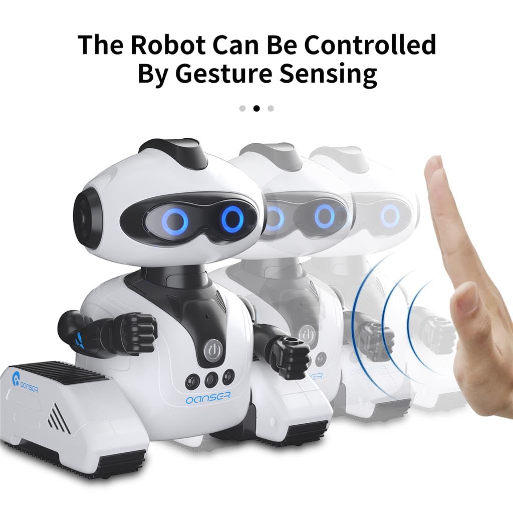 Amazon | WOWELLO エモロボットおもちゃ 子供用 充電式リモート